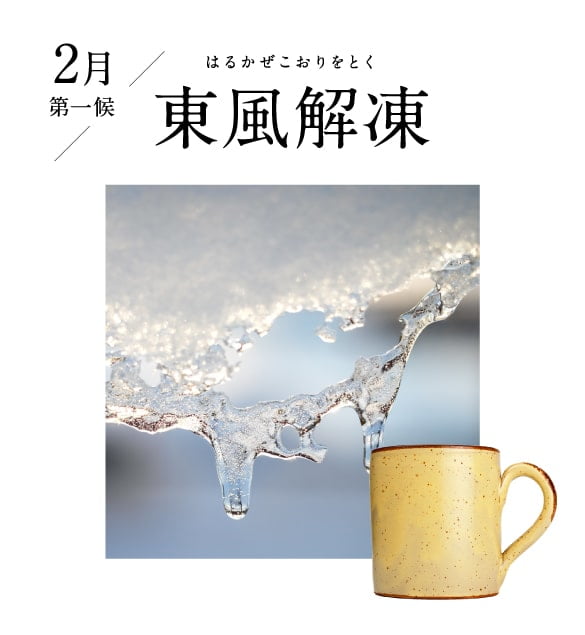 2月 東風解凍